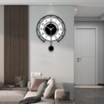 Large Wall Clock for Living Room Decor Modern Silent Pendulum Wall Clock for Hom... - Image 3