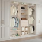 VEVOR Closet System with 2 Drawers, Adjustable Height Wooden Closet Organizers, ... - Image 8
