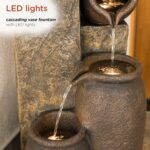 Alpine Corporation GIL140 43" Tall Indoor Outdoor Pottery Fountain with Replacea... - Image 5