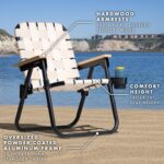 GoSports WOVN Beach Backpack Chair - 9 Styles Available - Premium Folding Campin... - Image 3
