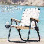 GoSports WOVN Beach Backpack Chair - 9 Styles Available - Premium Folding Campin... - Image 7