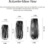 Modern Decorative Vase, Unique Crystal Vase, Minimalist Floral Vase, Light Luxur... - Image 3