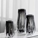Modern Decorative Vase, Unique Crystal Vase, Minimalist Floral Vase, Light Luxur... - Image 6