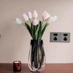 Modern Decorative Vase, Unique Crystal Vase, Minimalist Floral Vase, Light Luxur... - Image 7