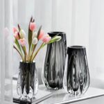 Modern Decorative Vase, Unique Crystal Vase, Minimalist Floral Vase, Light Luxur... - Image 10