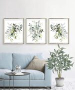 Artificial Eucalyptus Tree in White Pot – 3FT Faux Indoor Plant for Home Décor, ... - Image 4