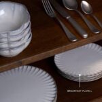 Serax Breakfast Plate | Inku Tableware van Sergio Herman | 4 Dessert Plates | St... - Image 7