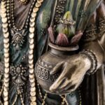 Top Collection Lakshmi Statue on Lotus Platform - Goddess of Wealth, Prosperity,... - Image 6