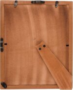 Handicrafts Home 8x10 Picture Frames Pack of 2 – Mondrian Warm Oak Resin Inlay P... - Image 8
