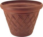PSW Pot Collection Basket Weave Planter Pot for Indoor and Outdoor Plants and Ga... - Image 3