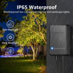 SUNVIE All-in-One Low Voltage Landscape Lighting Kit, 6W Landscape Lights Wired ... - Image 6