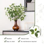 Artificial Plants Greenery Eucalyptus Stems Branches Plant for Home Decor，Faux R... - Image 7