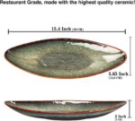 Serving Platter Olives Plate Large Serving Tray, Set of 4, for Entertaining, Por... - Image 3