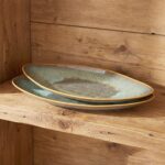Serving Platter Olives Plate Large Serving Tray, Set of 4, for Entertaining, Por... - Image 5