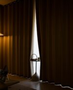 Windows Light Yellow Blackout Curtains 108 inches Long 2 Panels Set Grommet Blac... - Image 3