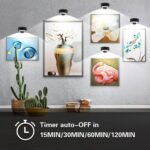 Arixinks 3PACK Picture Light Battery Operated with Remote, Painting Light for Wa... - Image 6