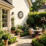 Outdoor Clock for Patio Waterproof, 14 Inch Large Outdoor Wall Clock Battery Ope... - Image 4