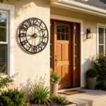 Outdoor Clock for Patio Waterproof, 14 Inch Large Outdoor Wall Clock Battery Ope... - Image 7
