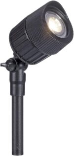 Sterno Home GL33007BK Paradise Low Voltage LED Junior Spot Light, Black - Image 7