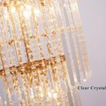 Luxury Gold Crystal Chandelier for High Ceilings, 23-Light Statement Chandelier ... - Image 7