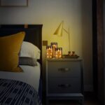 NURADA Flickering Flameless Candles: Built-in Star String Lights 3D Wick Acrylic... - Image 7