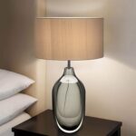 SOMINA Table Lamp, Crystal Glazed Modern Lighting, Elegant Home Decor Accent for... - Image 10