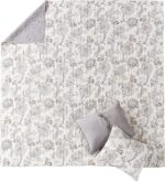 Levtex Home - Ophelia Quilt Set - King Quilt and Two King Shams - Floral - Taupe... - Image 6