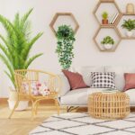 Whonline Fake Hanging Plants, Artificial Small Potted Plants for Indoor Outdoor ... - Image 6