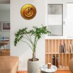 Wall Clock， Modern Luxury Gold Non Ticking Wall Clocks Battery Operated， Golden ... - Image 6