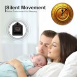 Wall Clock， Modern Luxury Gold Non Ticking Wall Clocks Battery Operated， Golden ... - Image 7