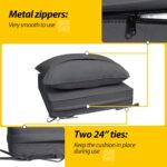AAAAAcessories Outdoor Deep Seat Cushions, Waterproof, Fade-Resistant Patio Furn... - Image 4