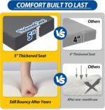 AAAAAcessories Outdoor Deep Seat Cushions, Waterproof, Fade-Resistant Patio Furn... - Image 8