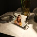 Silver Floating Frame, 8"×10", Horizontal, For Picture 7x9, 6x8, 5x7, Tabletop M... - Image 5