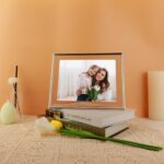 Silver Floating Frame, 8"×10", Horizontal, For Picture 7x9, 6x8, 5x7, Tabletop M... - Image 6