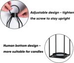 Homemory Modern Farmhouse Lantern Decor with Waterproof Flameless Candle & Remot... - Image 7