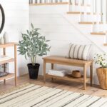 2 Packs Artificial Eucalyptus Tree in White Pot – 3FT Faux Indoor Plant for Home... - Image 5