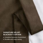 HPD Half Price Drapes Signature Velvet Thermal Blackout Curtains for Living Room... - Image 6