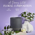 CAFTARI Nidra Scented Candle for Home | Jasmine, Tuberose & Neroli | Non Toxic C... - Image 3