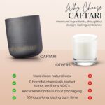 CAFTARI Nidra Scented Candle for Home | Jasmine, Tuberose & Neroli | Non Toxic C... - Image 7