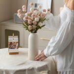 Ceramic Vase Set-3, Large Flower Vases for Decor, Modern Boho Farmhouse Style, 1... - Image 3