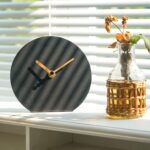 SOFFEE DESIGN 6'' One-Piece Table Clocks Without Scale Modern Minimalist Style D... - Image 3