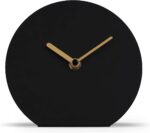 SOFFEE DESIGN 6'' One-Piece Table Clocks Without Scale Modern Minimalist Style D... - Image 4