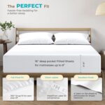 THREAD SPREAD 100% Egyptian Cotton Sheets King Size - 800 Series Euphoria Collec... - Image 5