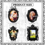 Geetery 4 Pcs Black Gothic Vintage Picture Frames Set Antique Picture Frame Smal... - Image 3
