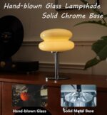 Glivpny Mushroom Lamp Table Lamp for Night Stands,Mid Century Modern Desk Lamps ... - Image 4