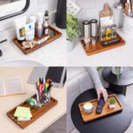 Bathroom Vanity Tray 11.8 x 5.9 inches of Natural Acacia Wood - Elegant Organize... - Image 5