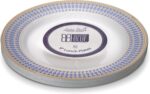 [10 Count - 10" Plates] Laura Stein Designer Tableware Premium Heavyweight Plast... - Image 7