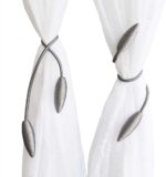 Valea Home 4 Pieces Curtain Tiebacks Clips Creative Window Drape Twist Tie Backs... - Image 3