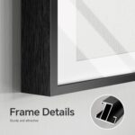 Large Framed Mid Century Modern Wall Art, Vertical Abstract Colorful Eclectic Pi... - Image 7