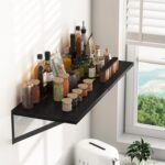 Heimlove Black Deep Floating Shelves for Wall, 16W x 12D Wood Wall Shelves Set o... - Image 3